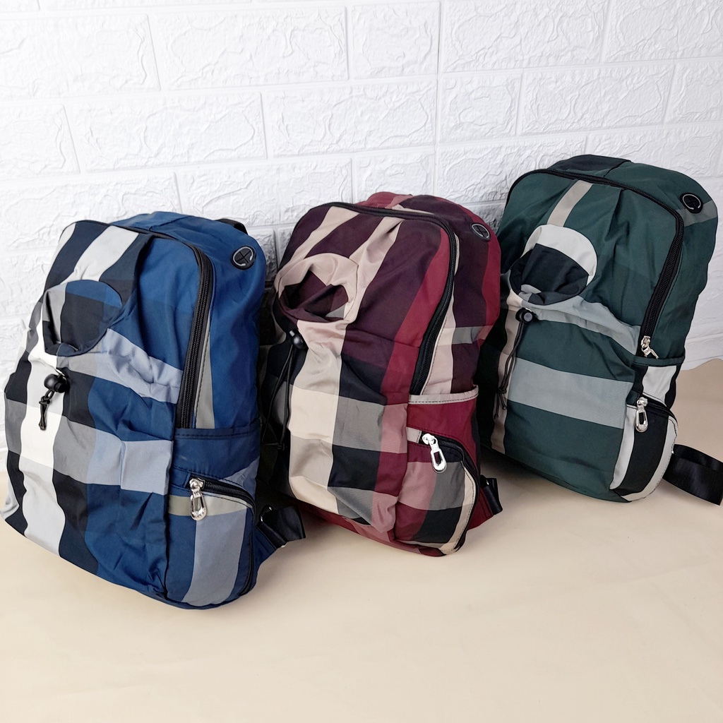 Tas Selempang Import Premium Ransel Jumbo Chibao Original Backpack 3in1 Bahan Canvas Nylon Tebal Bordir Bunga Gajah TAS097 TAS098 TAS100 TAS101 TAS111