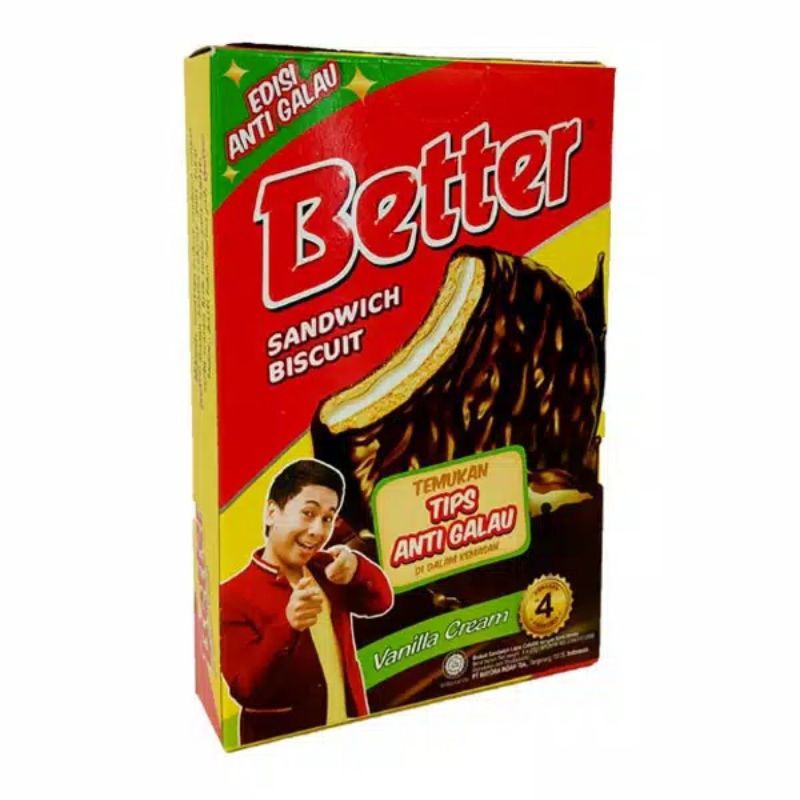 

Better Vanila Box 4 × 22gr