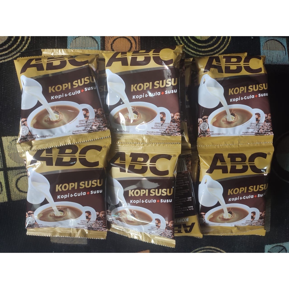 

KOPI ABC SUSU 1 RENCENG 10 PCS