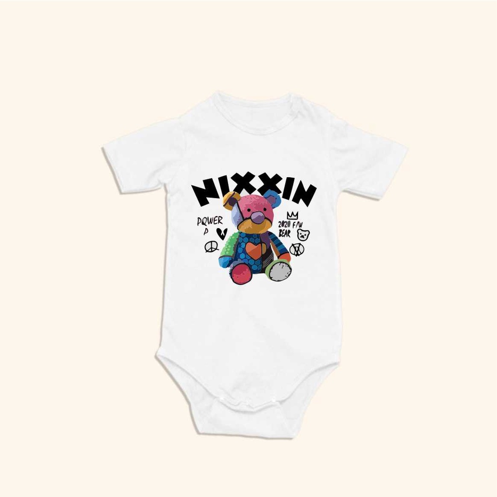 Jumper Baby / Bodysuit / Romper / Jumsuit Bayi Nixxin  bisa usia 0 sd 12 bulan unisex