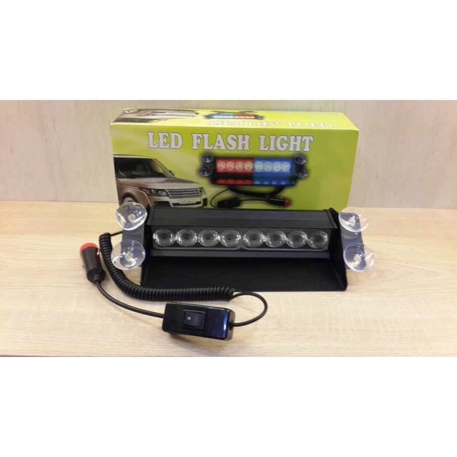 ADN.in Lampu S.kedip dashboard LED 8titik