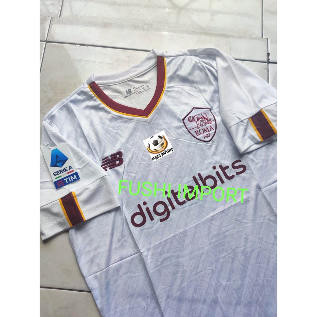 Jersey Baju Bola Rhoma Away Full Patch 2022 2023 Grade Ori