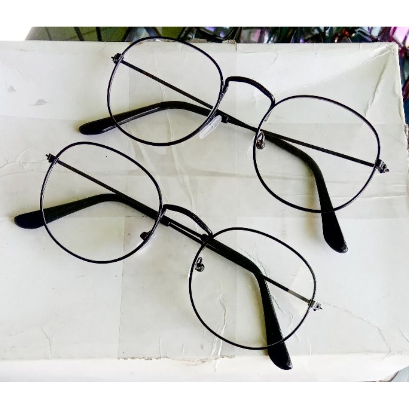 frame kacamata bulat antiradiasi