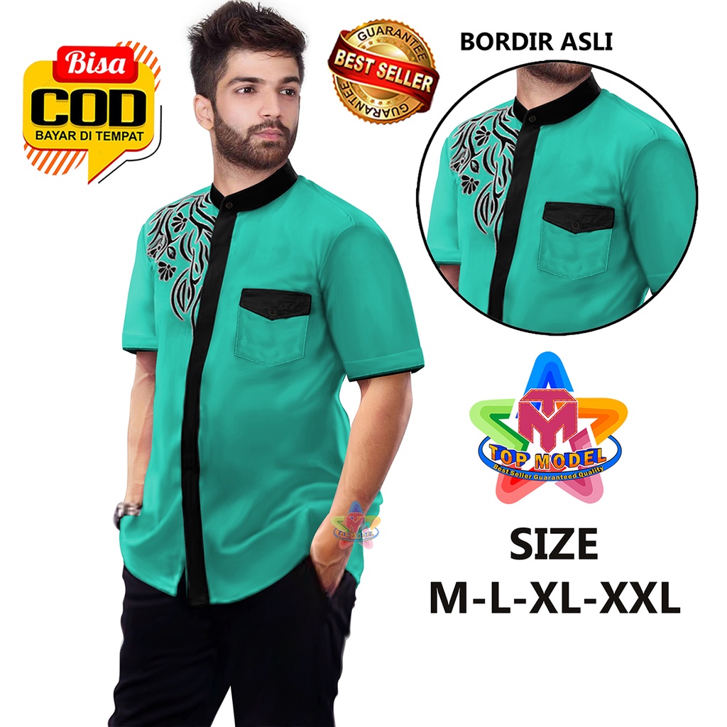 ATASAN KOKO Bordir Asli PRIA ABG DEWASA MUSLIM Sks 00033 BISA COD Dan Gratis Ongkir PAKISTAN Terbaru Baju Termurah dan Terlaris Koko Lebaran Terbaru 2022 koko Ngaji Koko Sholat Koko Terbaru Koko Modern Islami Koko Terbaru Paling Murah Koko ABG Gaul Viral