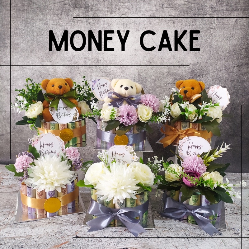 

Pecahan Mix | Money Tart / Money Cake / Cake Uang / Birthday Cake / Graduation Gift / Wisuda