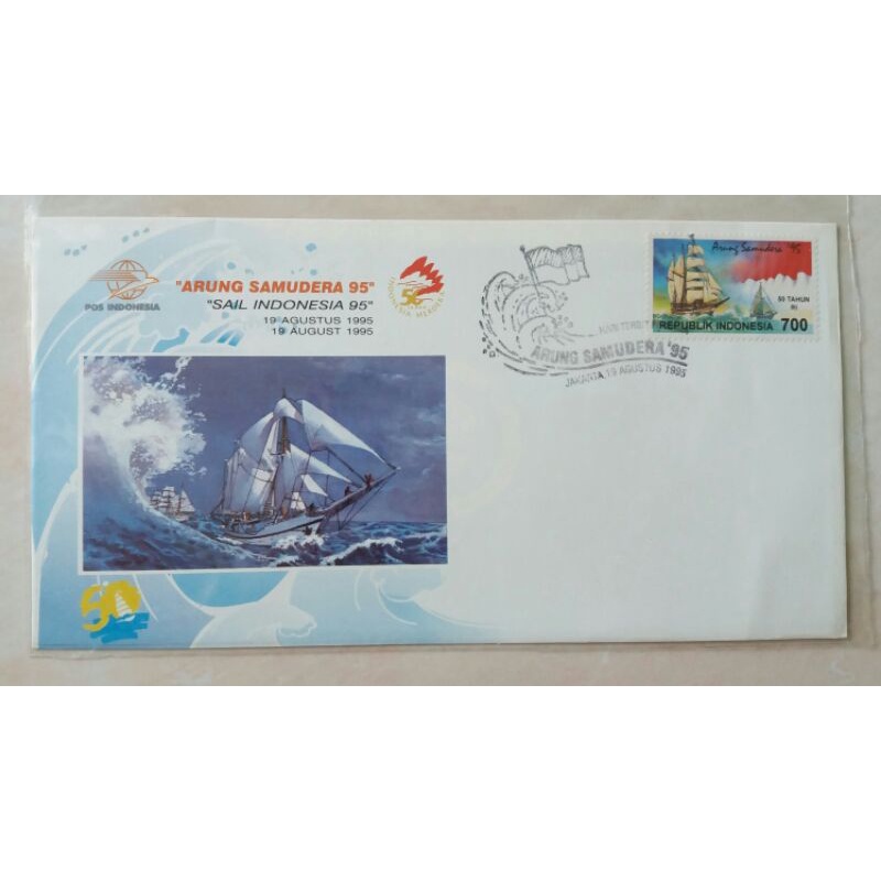 

SHP - Sampul Hari Pertama Arung Samudra 95 - Filateli