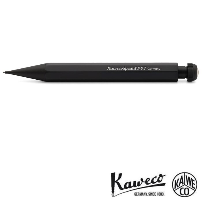 

Pendrawing- Kaweco Special S Mech Pencil #Pensil Graphite Kurutoga Rotring Sketsa - Black, 20