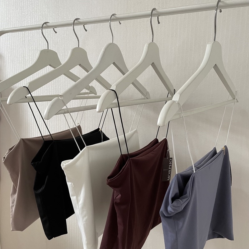 Morpho Spaghetti Top / Atasan Spaghetti / Top Wanita / Daleman Spaghetti/ Top Korea / atasan neutral