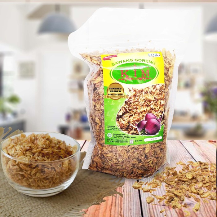 

Bawang Goreng Sumenep Grade D 250 Gram