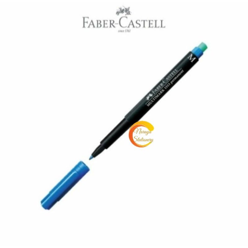 

OHP Multimark M Permanent Blue Faber Castell