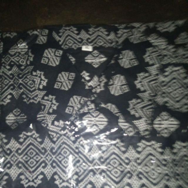 Kemeja Batik Pria Kode Pb 132 |   Batik Kenongo Batik Murah Keren M L Xl