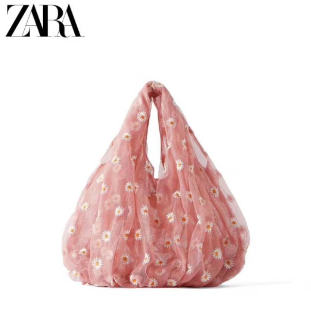 Zara flower fashion bag