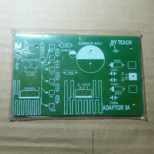 Jual Pcb Power Supply Stabilizer Tegangan 7812 Adaptor | Shopee Indonesia