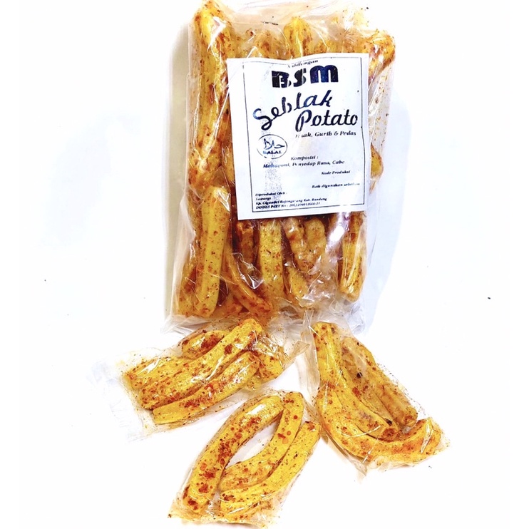 

Seblak Potato Rasa Pedas 1 pak isi 10 pcs