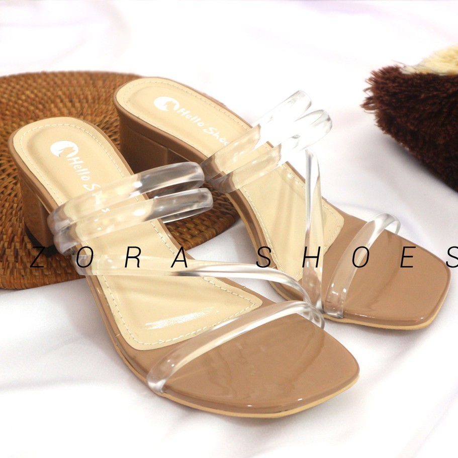 Sandal Wanita Zora Heels Wanita Syeila