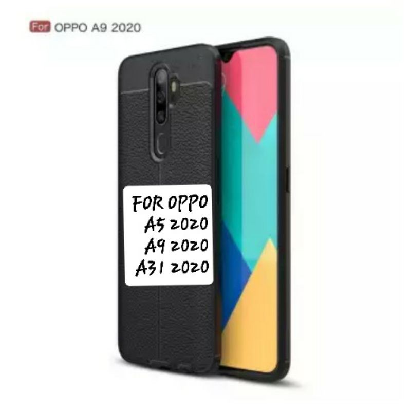 Case Silicon Auto Focus OPPO A5 2020/A9 2020/A31 2020 SoftCase Kulit