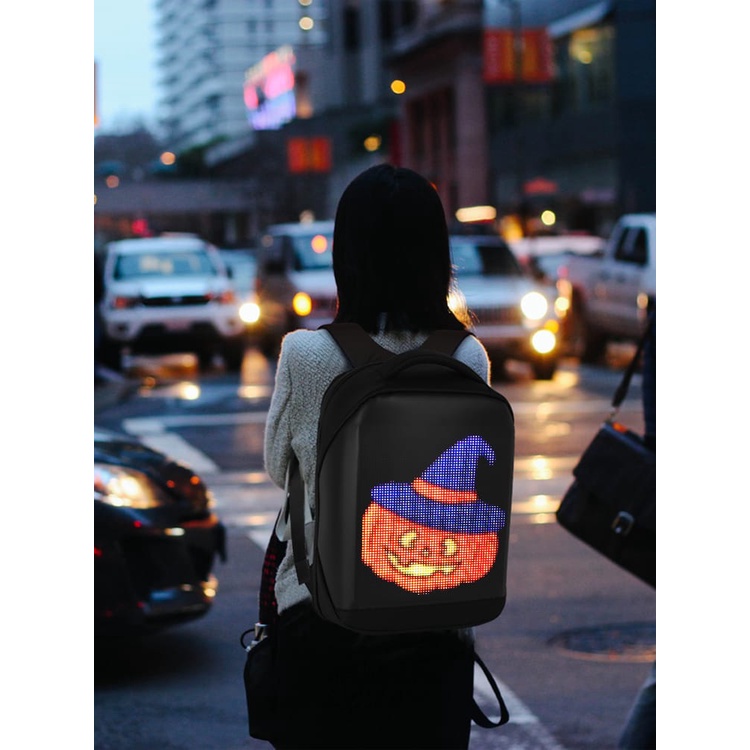 Tas colorful LED backpack children backpack adult backpack