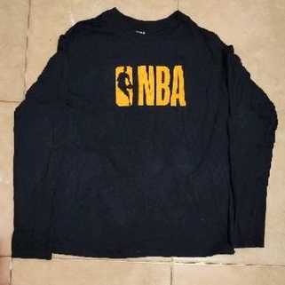 Baju Kaos Lwngan Panjang NBA original second brand
