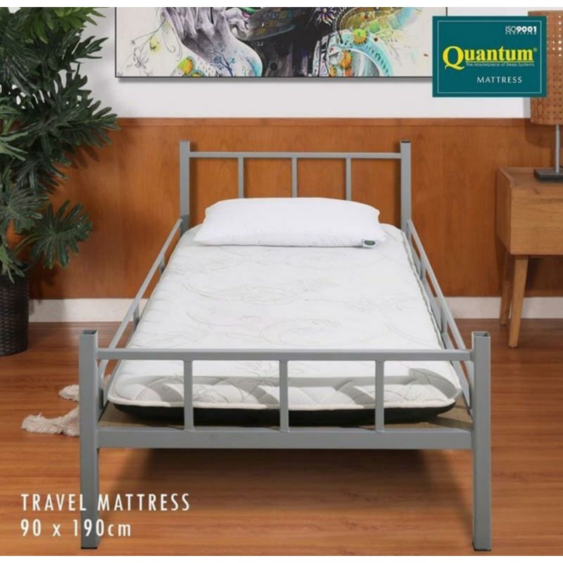 Kasur Gulung QUANTUM Busa REBOUNDED Anti Kempes Uk. 90x190 Tb. 8cm