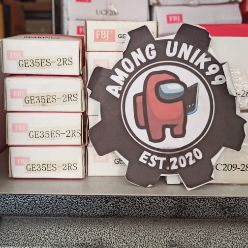 SPHERICAL PLAIN BEARING GE 35 ES 2RS FBJ