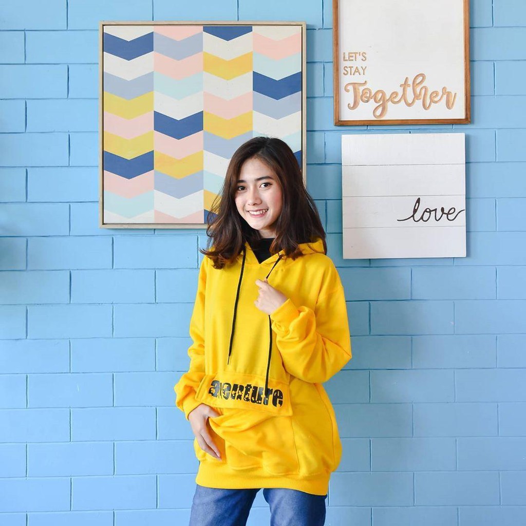 Nara Grosir - Adventure Hoodie l Sweater Pria dan Wanita