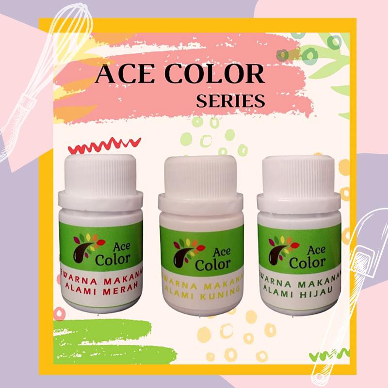 

ACE COLOR - Pewarna Makanan Alami/Natural Powder 30gram
