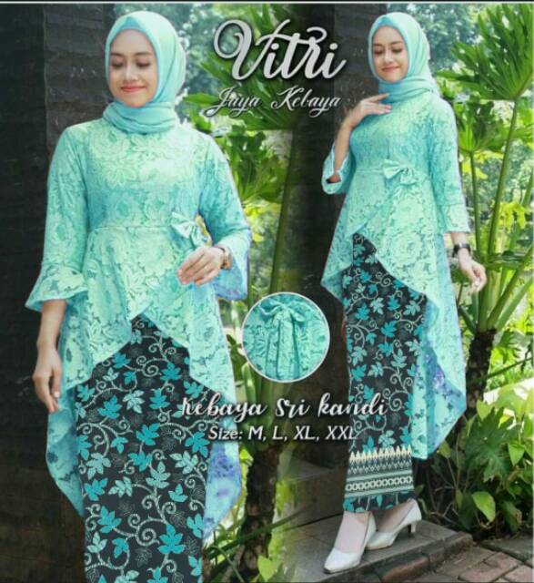 XC - Stelan Vitri Batik / Stelan Fashion Muslim / Stelan Cewek Terbaru