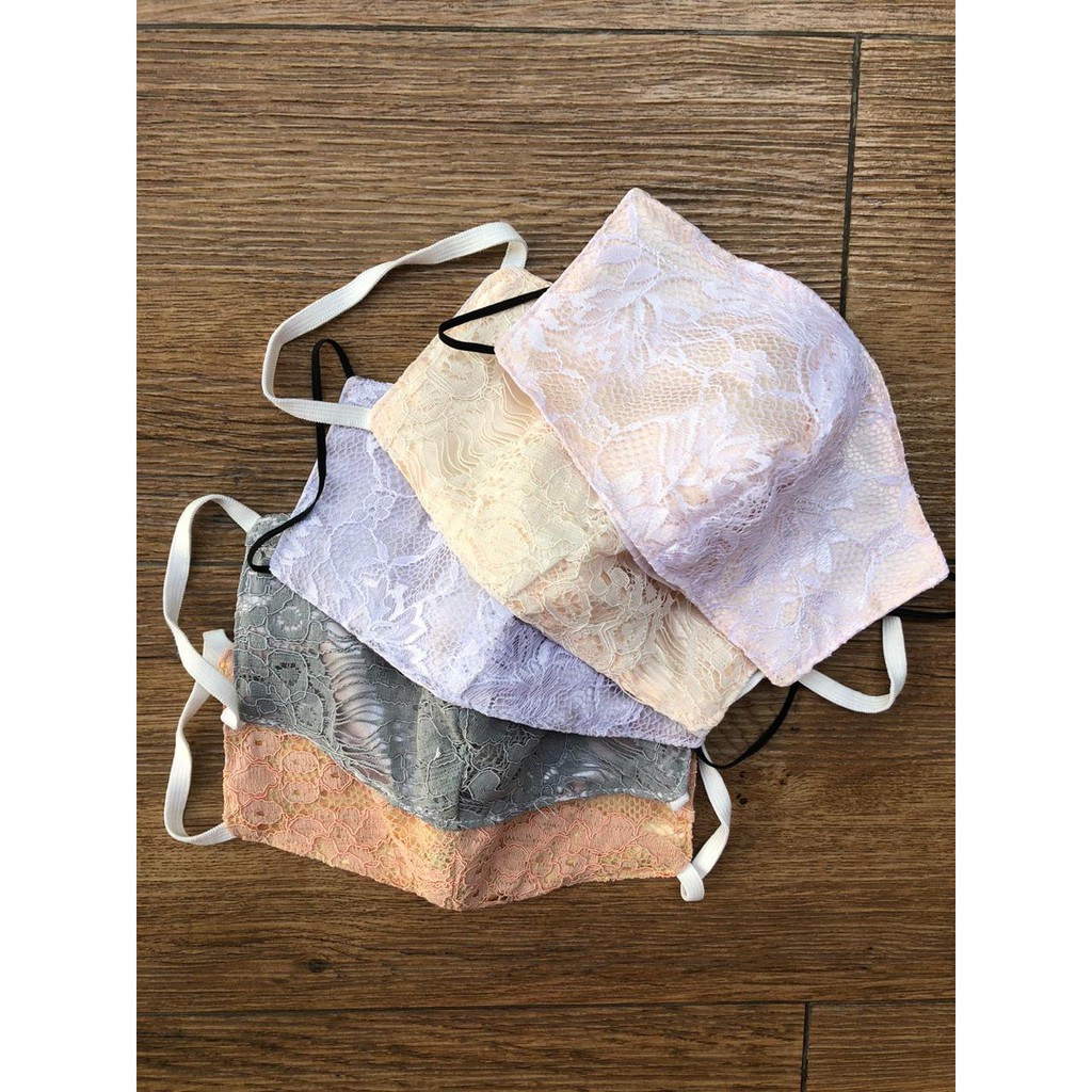 MASKER KAIN 3 LAPIS TALI KARET TEBAL MURAH