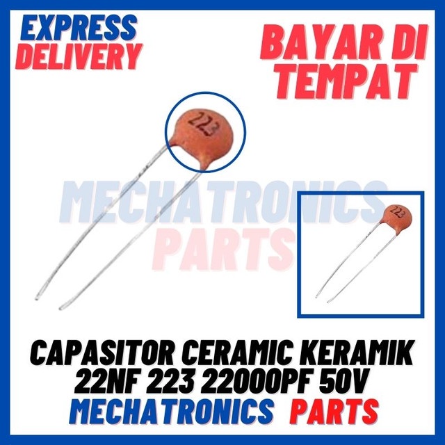 [PAS-9755] CAPASITOR CERAMIC KERAMIK 22NF 223 22000PF 50V