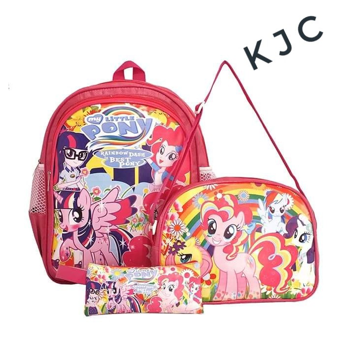 KIANJAYACOLLECTION89 - TAS RANSEL ANAK PEREMPUAN MY LITTLE PONY DAN LOL PALING MURAH !!!