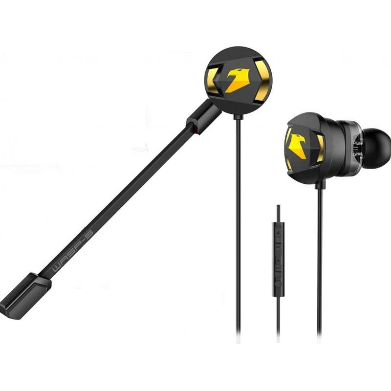 Earphone Gaming ARMAGGEDDON WASP 5 Dual Driver Wired - Headset WASP 5