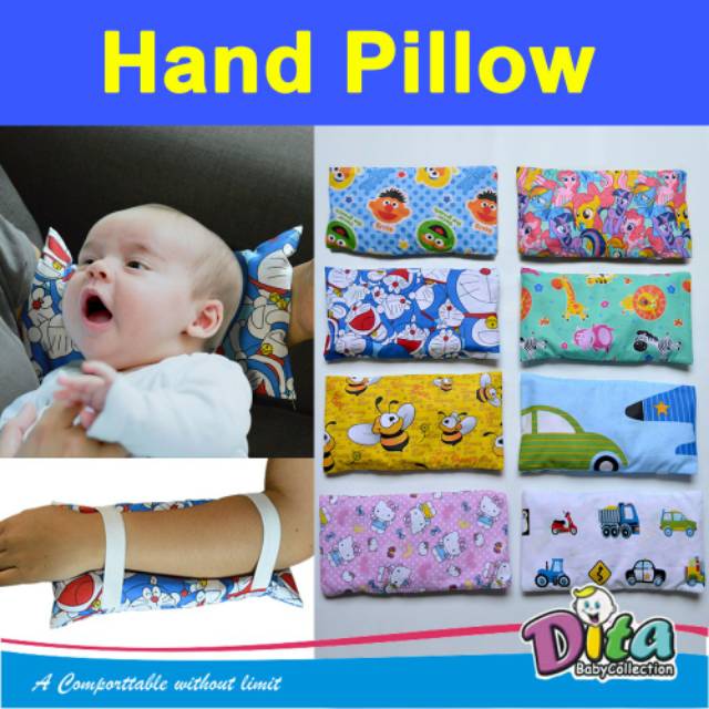 Hand Pillow Bantal Kesehatan Bayi , Bantal Tangan Bayi Anti Peyang