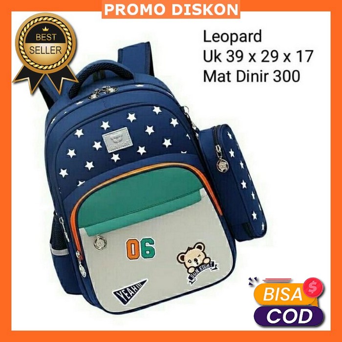 Terbaru Tas Anak Sekolah Satu Set 3 In 1 Bahan Tebal Dan Bagus Ready 3 Warna Tas Gendong Anak Peremp