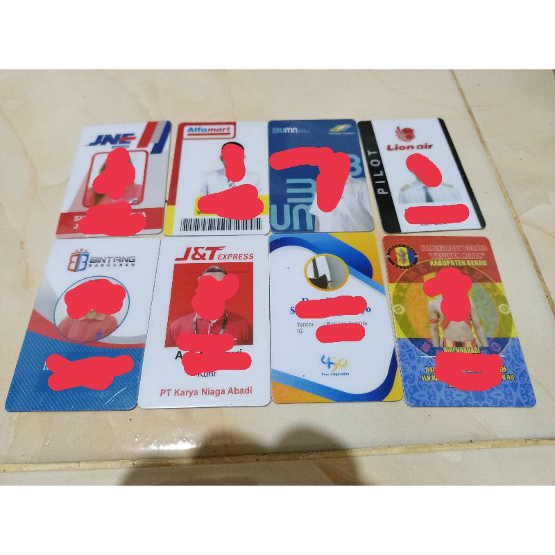 

id card custum premium