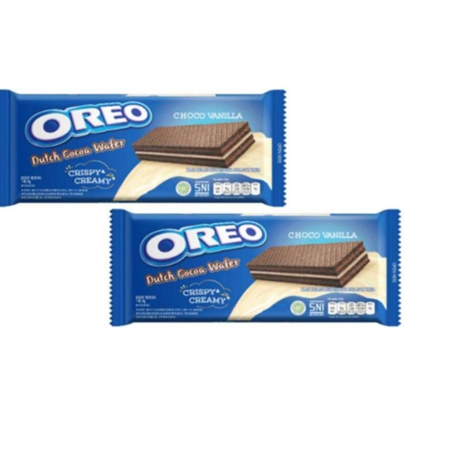 

1.1 Brand Oreo Choco Vanilla Wafer 140.4 g x 2 Pcs