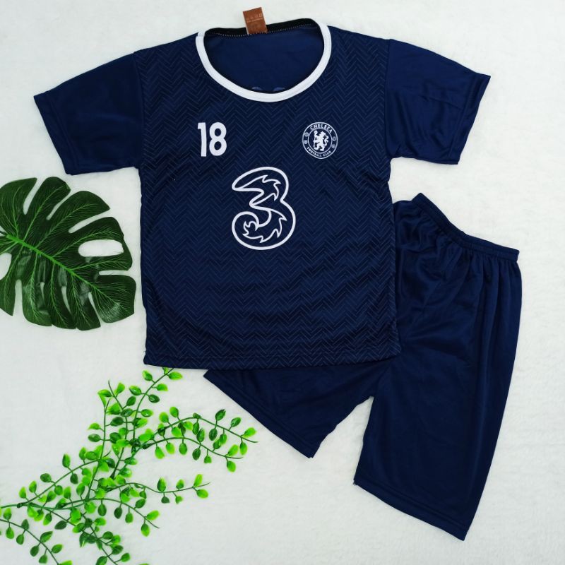 [Ss-6003] Setelan Anak Laki-laki Baju Bola Size 4-6tahun