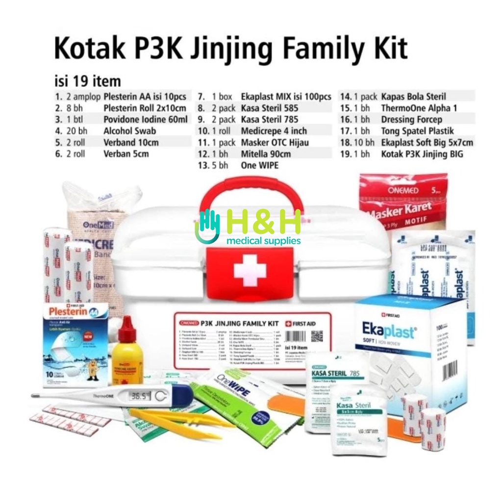 kotak p3k jinjing / kotak p3k