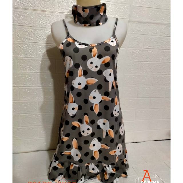 Daster tanktop motif import