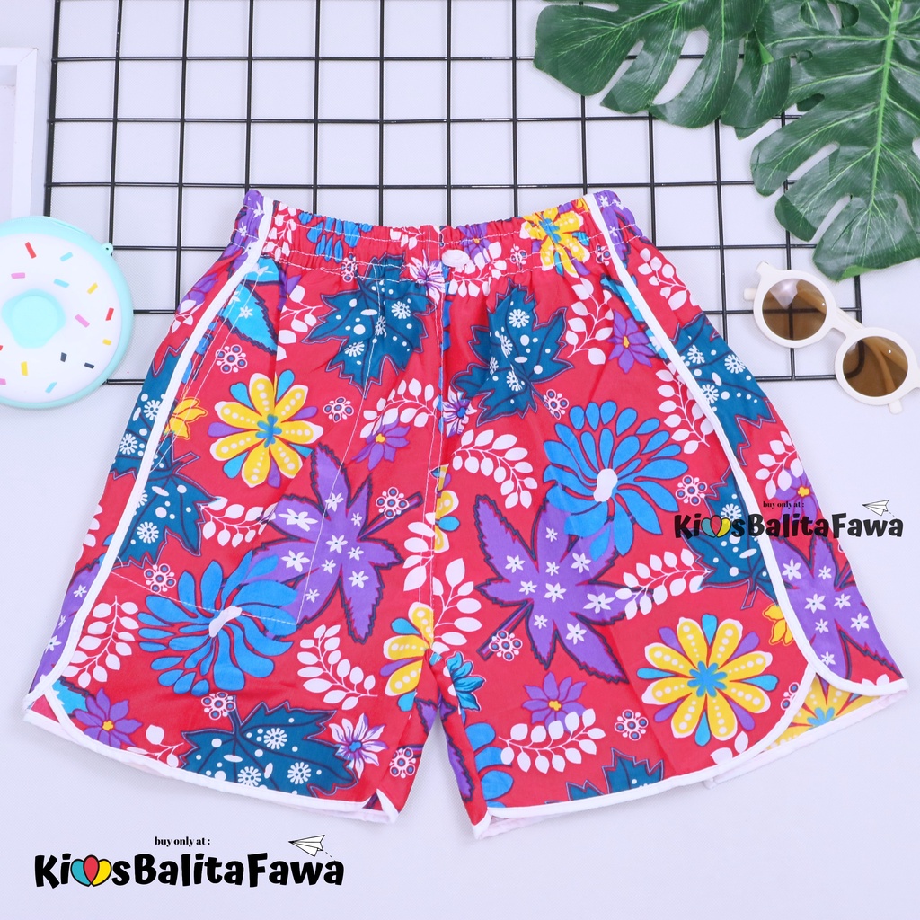 Summer Pants uk Anak Tanggung / Celana Pendek Remaja Cewek Boxer Anak Perempuan Harian Bahan Adem