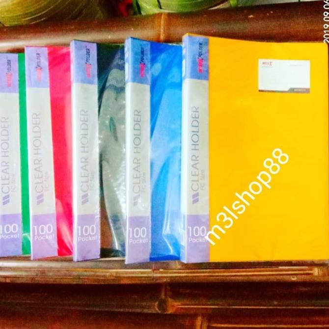 

NEW SALE CLEAR HOLDER 100 LBR /MAP PLASTIK /DOKUMEN KEEPER 100 LBR FOLIO/F4 ORIGINAL