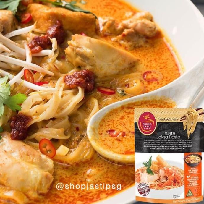 

^^^^^] Prima Taste Paste Bumbu Instan Singapore Laksa Noodles Paste 80g HALAL