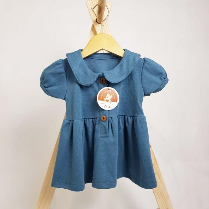 NIA-SETELAN BAYI PEREMPUAN-DRESS BABY NEW BORN NIA PREMIUM-SETELAN BAYI MURAH