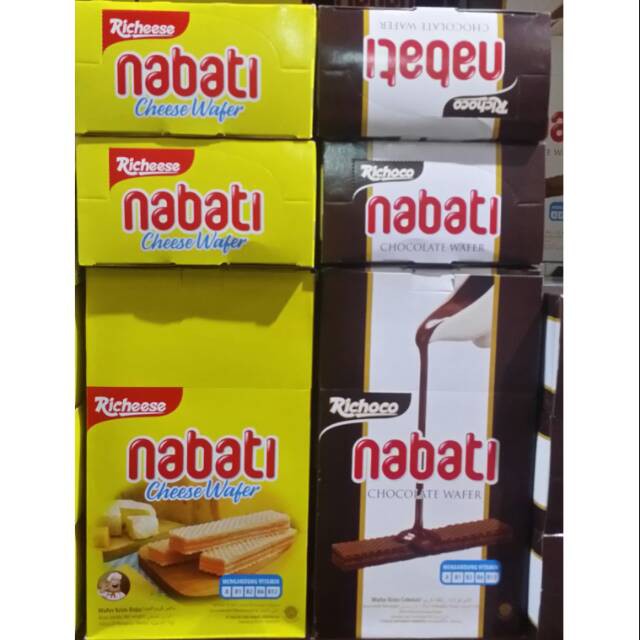 

Richeese/ Richoco Nabati Wafer ( 20 × 8g)