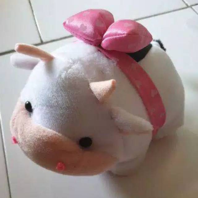 Boneka sapi duduk size:S