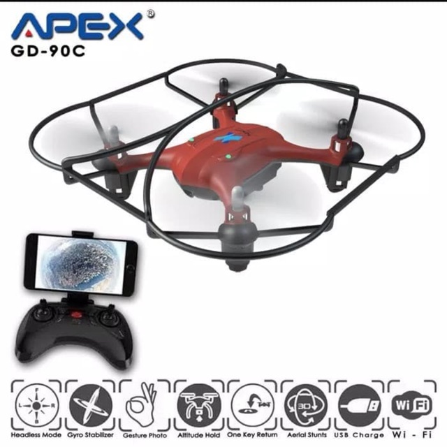 mainan drone remote