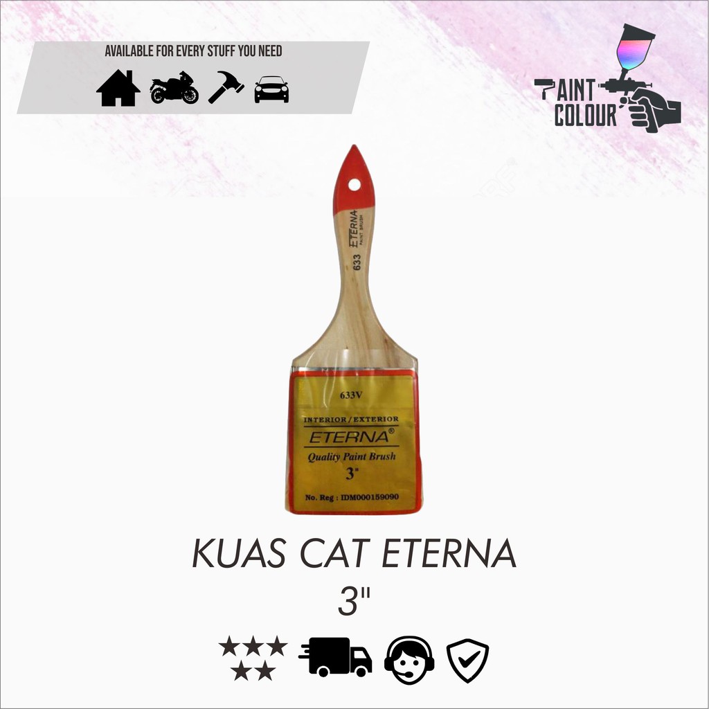 Kuas Cat Eterna HIGH QUALITY Ukuran 3 Inch