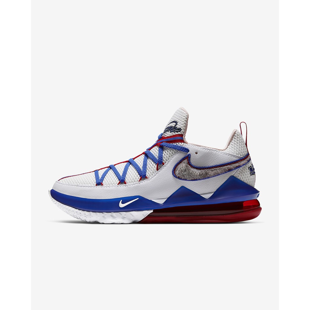 nike lebron xvii low white