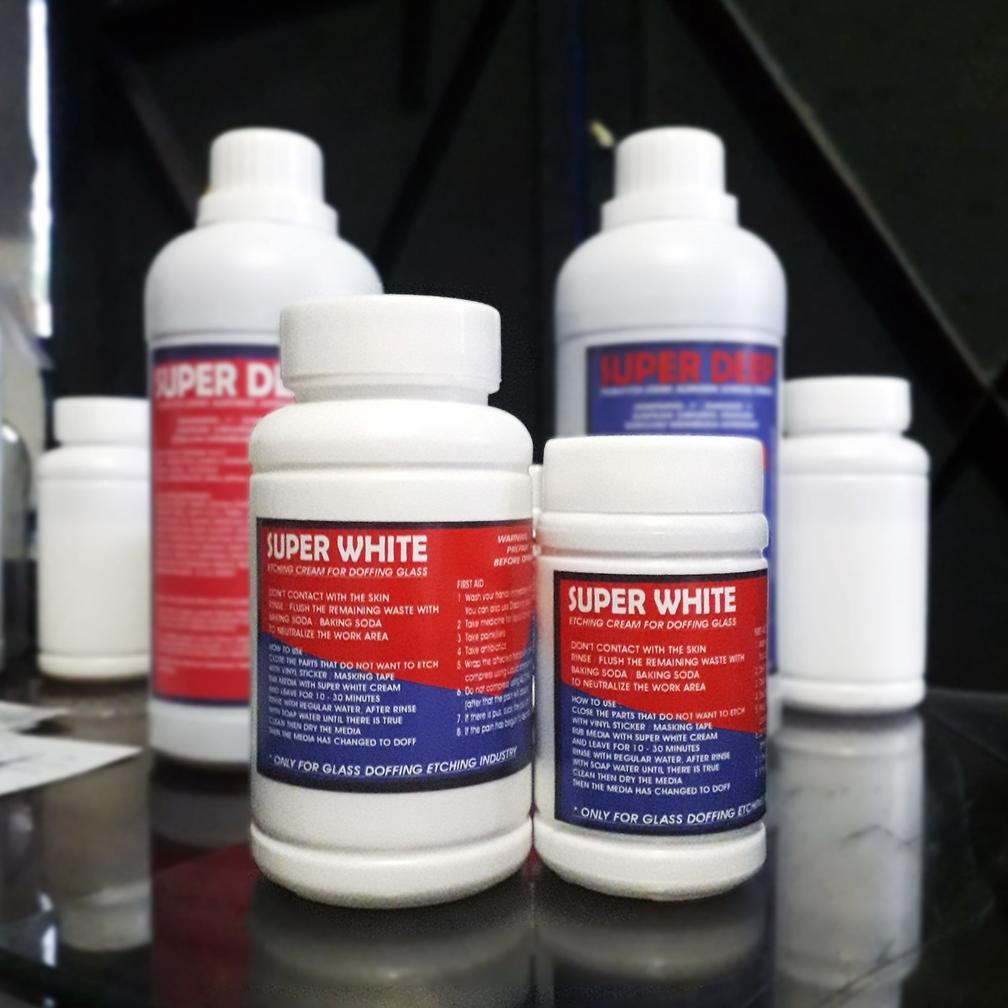 [KODE BARANG 0VH35] ETCHING GLASS CREAM, CREAM ETSA DOFF COLOR UNTUK KACA, CREAM ETSA KACA 6i