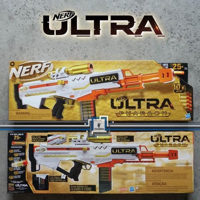 Nerf Ultra Pharaoh Seven Pump Action Sniper Paling Jauh