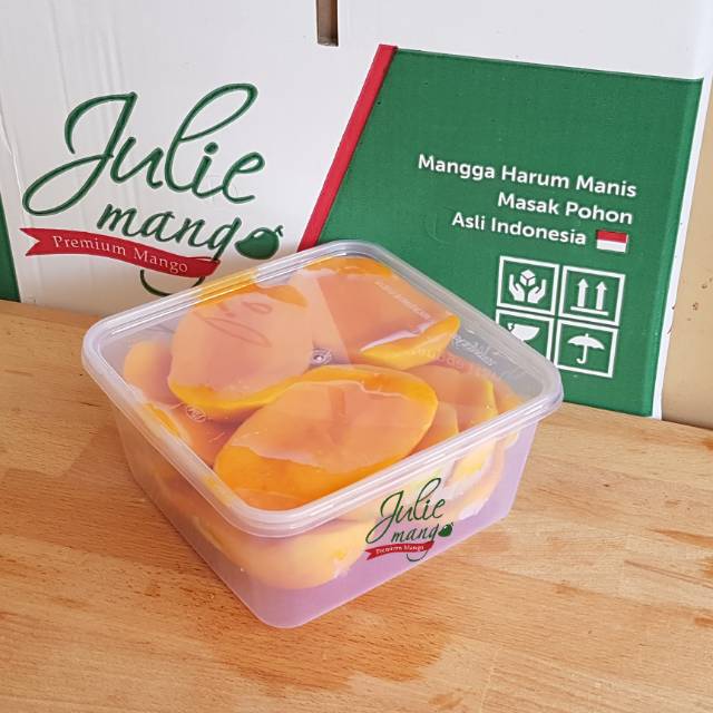 

Mangga Kupas 900gr Julie Mango Mangga Harum Manis Masak Pohon Asli Indonesia Dijamin Manis dan Segar